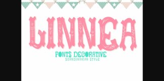 Linnea Font Poster 1