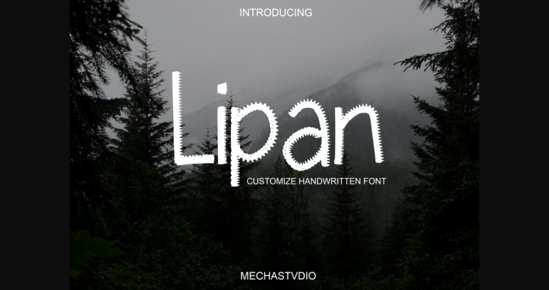 Lipan Font Poster 1