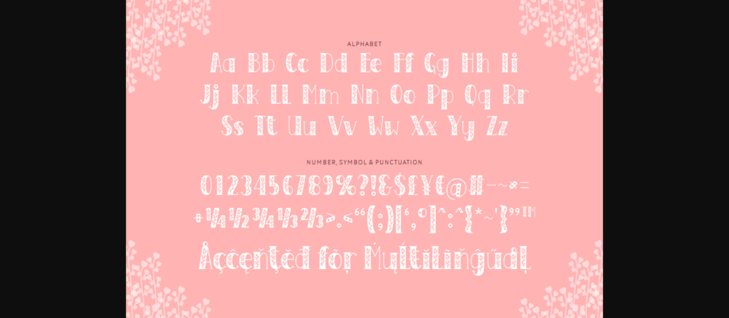 Lips Dream Font Poster 6