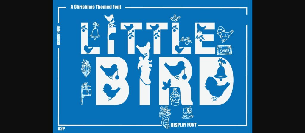 Little Bird Font Poster 3