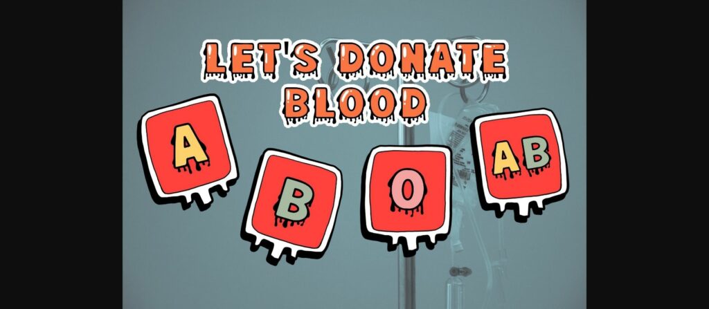 Little Blood Font Poster 7