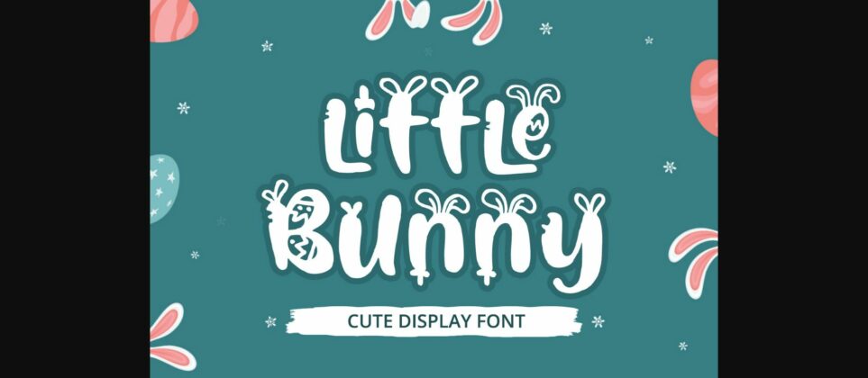 Little Bunny Font Poster 3