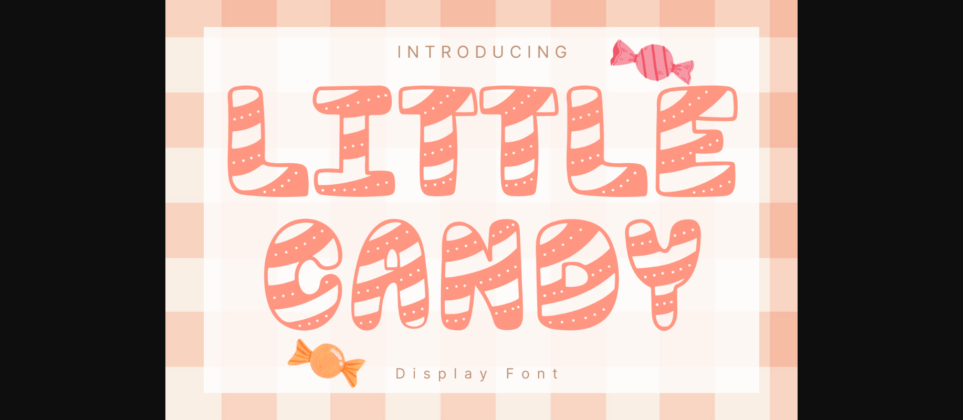 Little Candy Font Poster 3