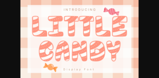 Little Candy Font Poster 1