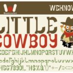 Little Cowboy Fonts