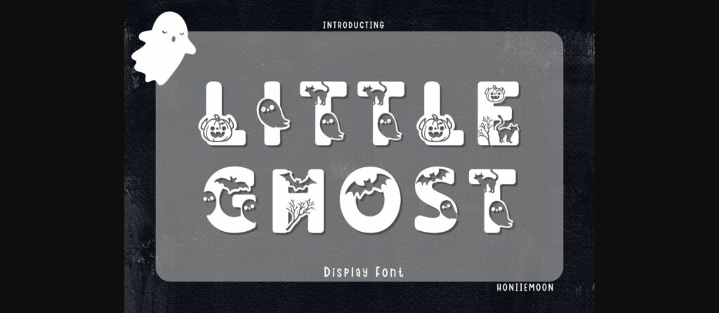 Little Ghost Font Poster 1