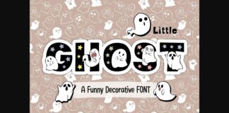 Little Ghost Font Poster 1