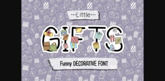 Little Gifts Font Poster 1