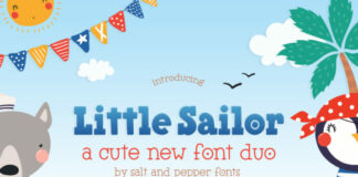 Little Sailor Duo Fonts