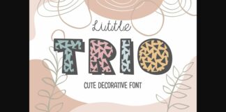 Little Trio Font Poster 1