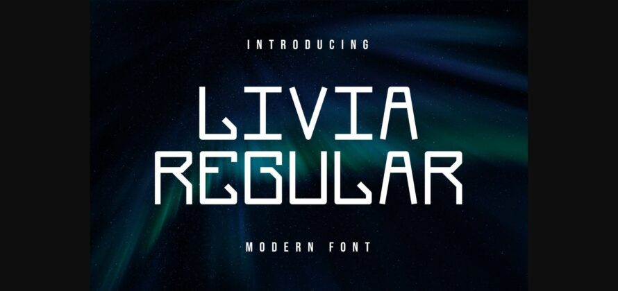 Livia Font Poster 1