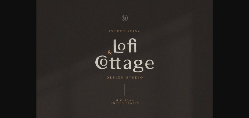 Lofi Cottage Font Poster 1