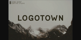 Logotown Font Poster 1