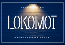 Lokomot Font Poster 1