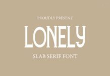 Lonely Font