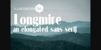 Longmire Font Poster 1