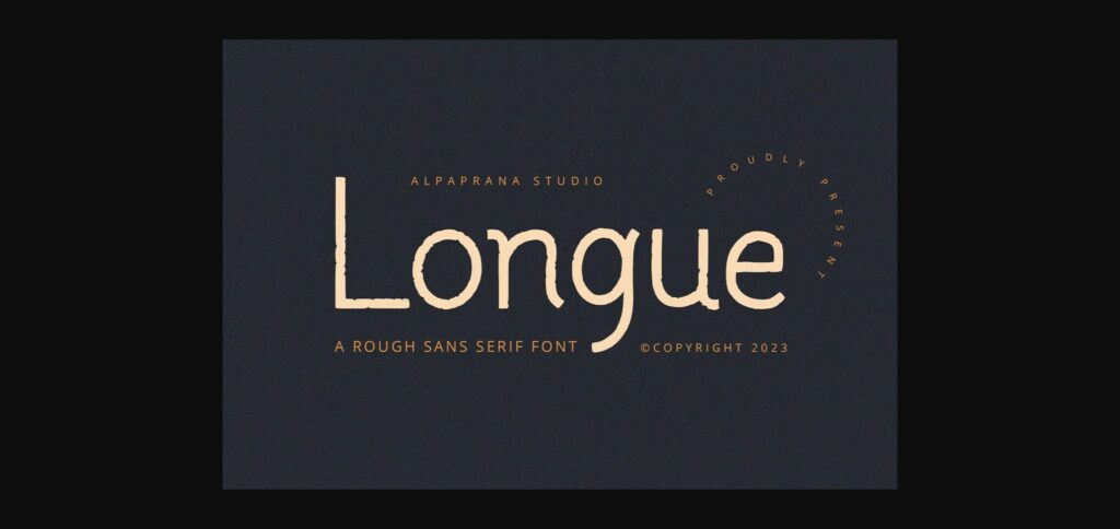 Longue Font Poster 3