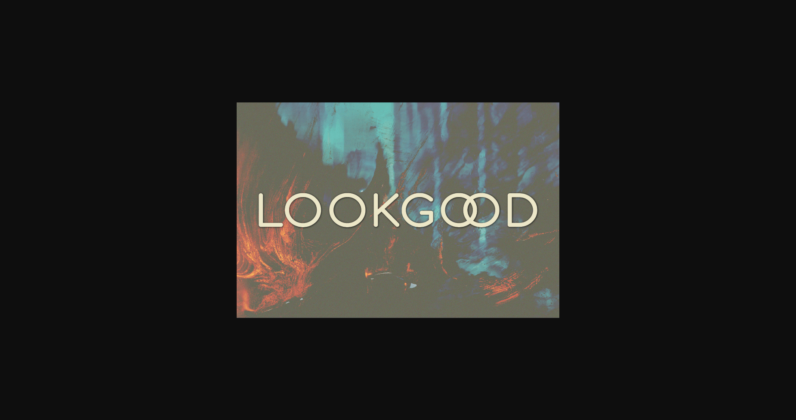 Lookgood Font Poster 1