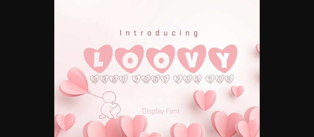 Loovy Font Poster 1