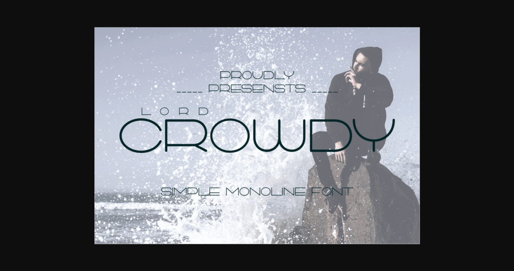 Lord Crowdy Font Poster 1