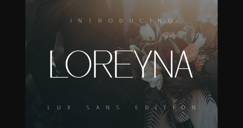 Loreyna Font Poster 3