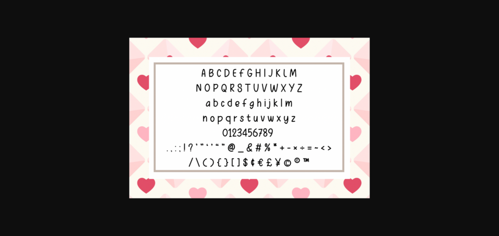 Love Day Font Poster 4