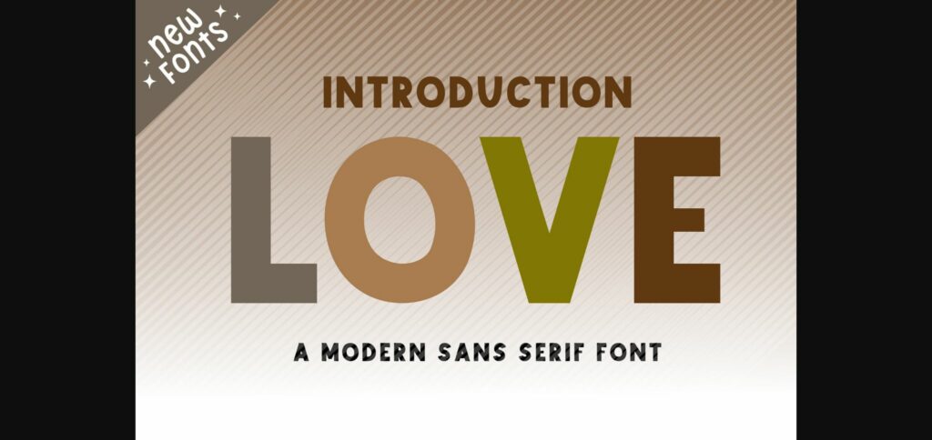 Love Font Poster 3