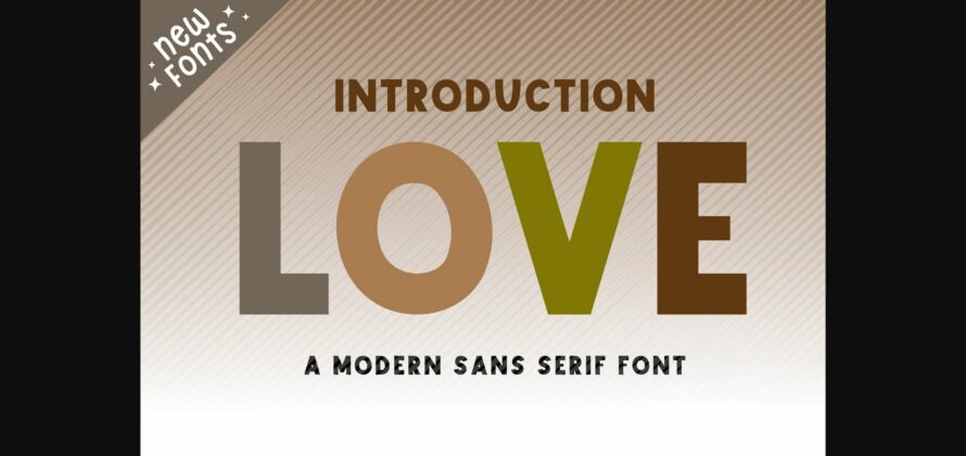 Love Font Poster 3