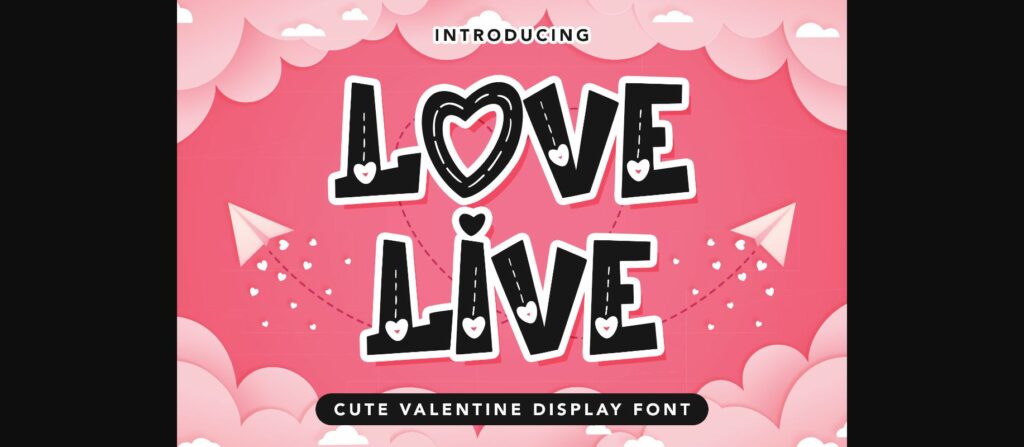 Love Live Font Poster 3