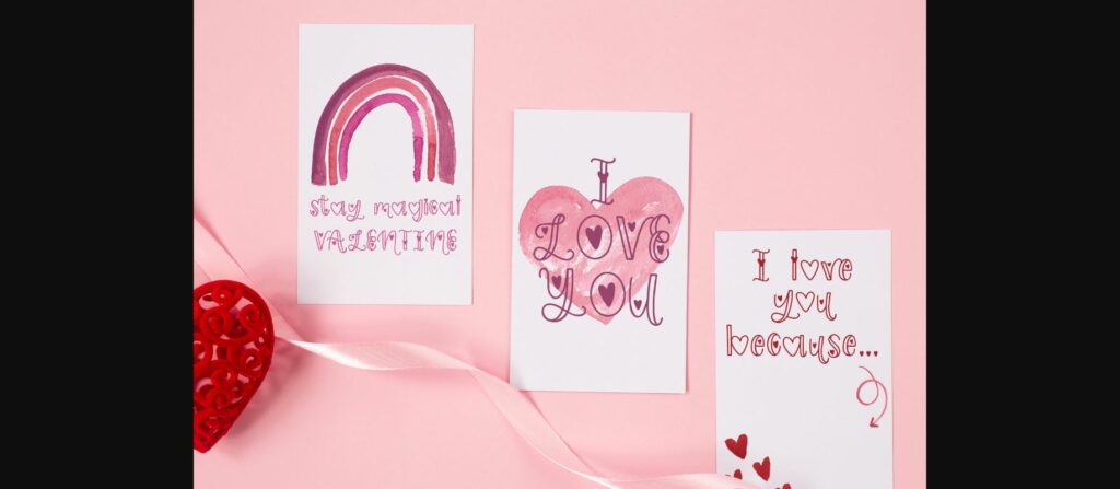 Love Notes Font Poster 4