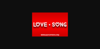 Love Song Font Poster 1