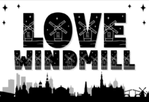 Love Windmill Font Poster 1