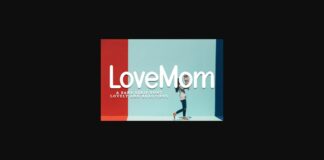 LoveMom Font Poster 1