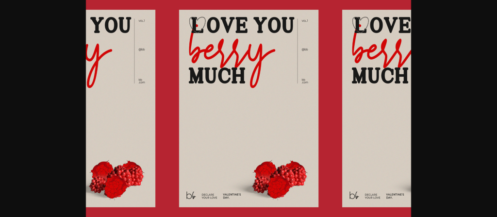 Lovely Day Font Poster 6