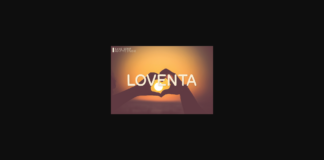 Loventa Font Poster 1