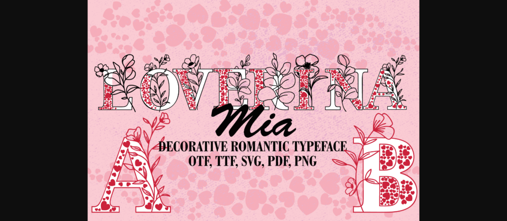 Loverina Font Poster 1