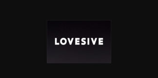 Lovesive Font Poster 1