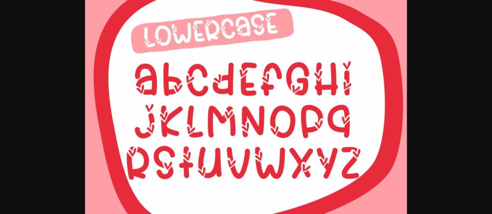 Loving Heart Font Poster 6