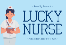 Lucky Nurse Font