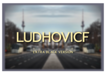 Ludhovicf Extra Black Font