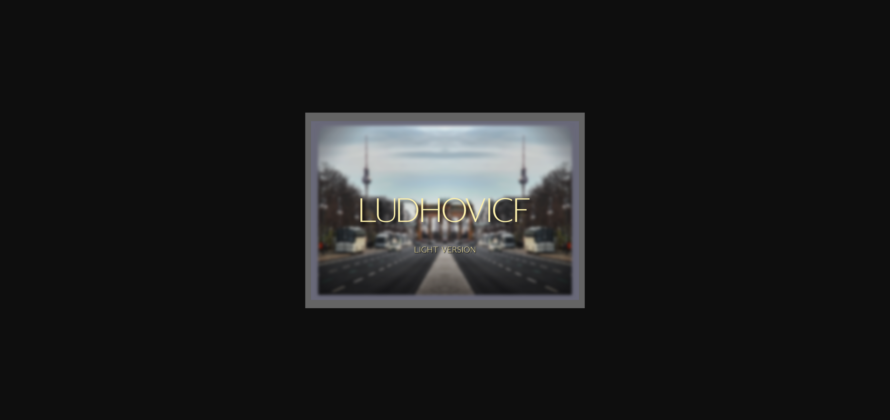 Ludhovicf Light Font Poster 3