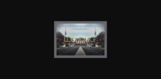 Ludhovicf Light Font Poster 1