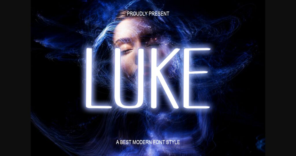 Luke Font Poster 3