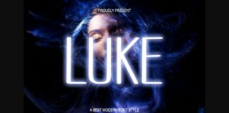 Luke Font Poster 1