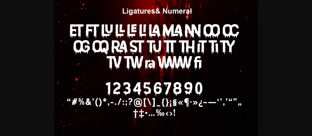 Lunturan Font Poster 11