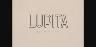 Lupita Font Poster 1
