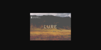 Lure Font Poster 1