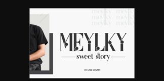 Meylky Font Poster 1