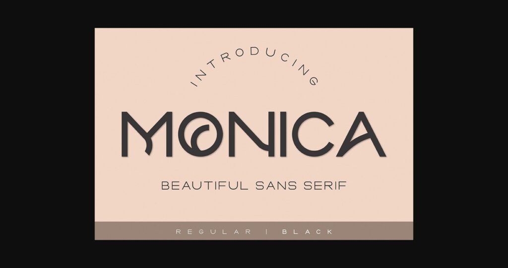 Monica Font Poster 3