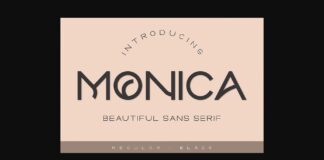 Monica Font Poster 1